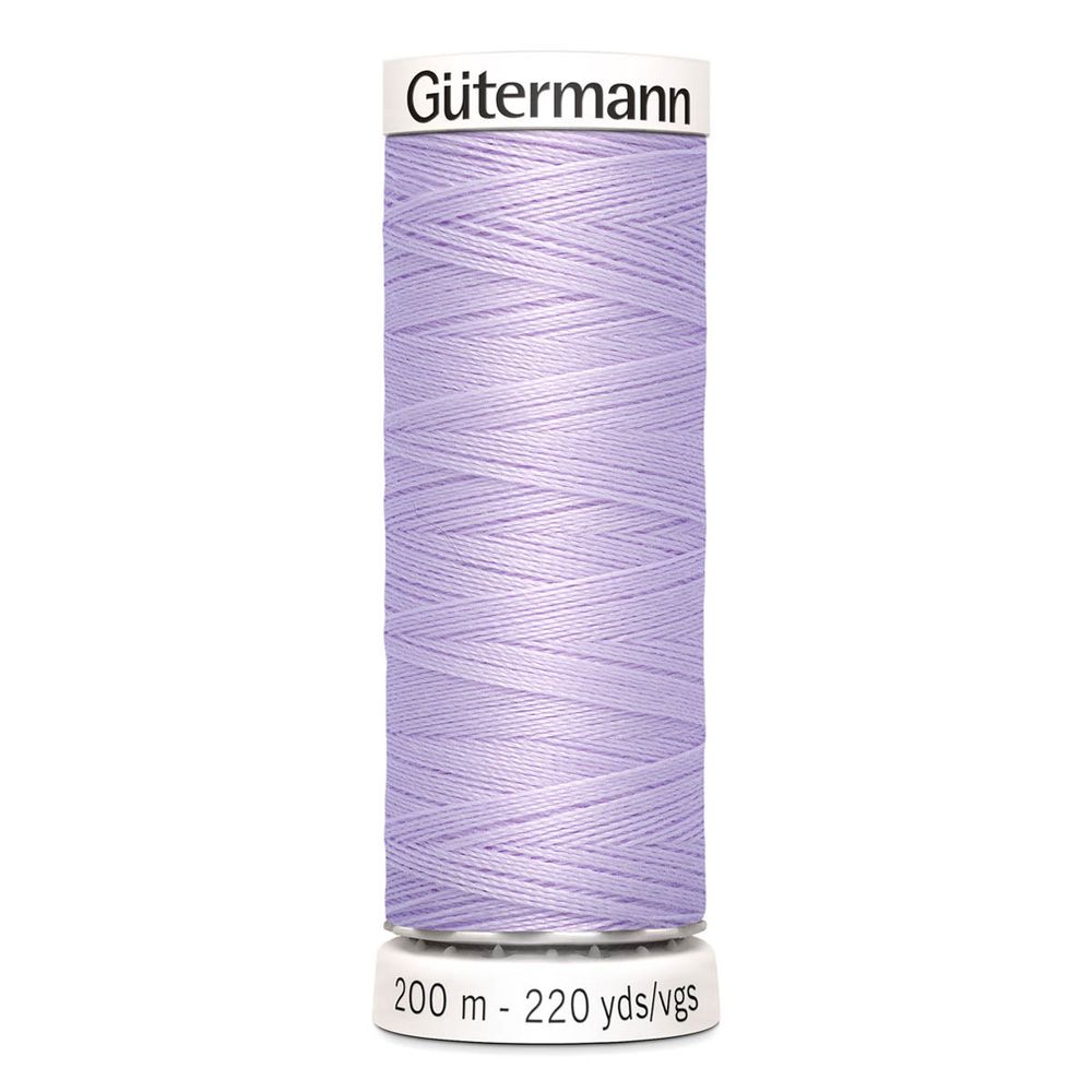 Нитки универсальные Gutermann Sew-all, 200м, 442 бело-лавандовый, 5 катушек