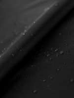 Оксфорд 200D PU1000 78 г/м², 150 см / 5 метров, ОКС.TBY200D.S580.5, S580 черный