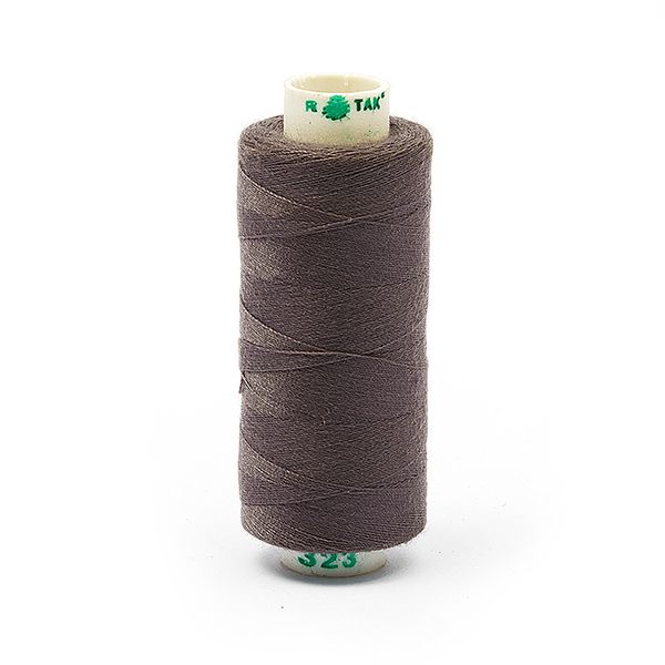 Нитки швейные бытовые Dor Tak 40/2, 366 м / 10 кат., 323 серый