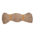 Шнур плетеный ⌀1.5 мм / 100 метров, 014 бежевый