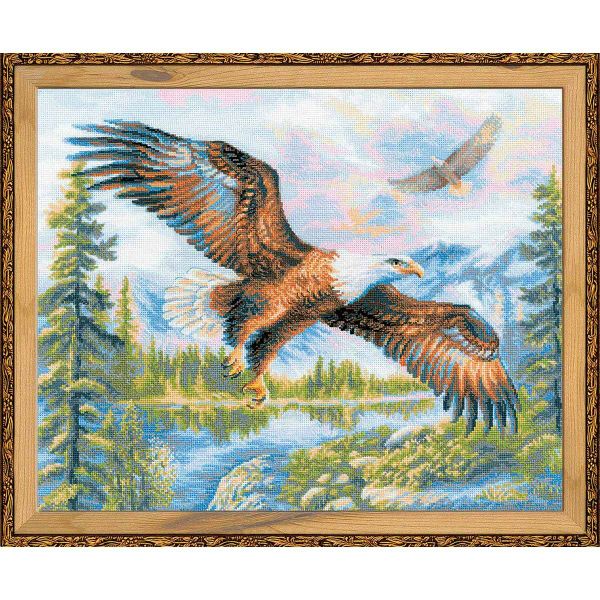 Набор для вышивания нитками Риолис, Свободный полет, 50х40 см