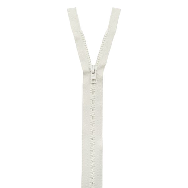 Молния трактор Arta Т6 (6 мм) 1 зам., разъем., 75 см, цв. 151 св.ваниль, 5 шт