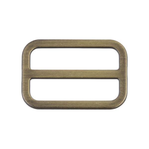 Шлевка литая 40х24 мм, 10 шт, №24 под бронзу, Gamma GH 03/40