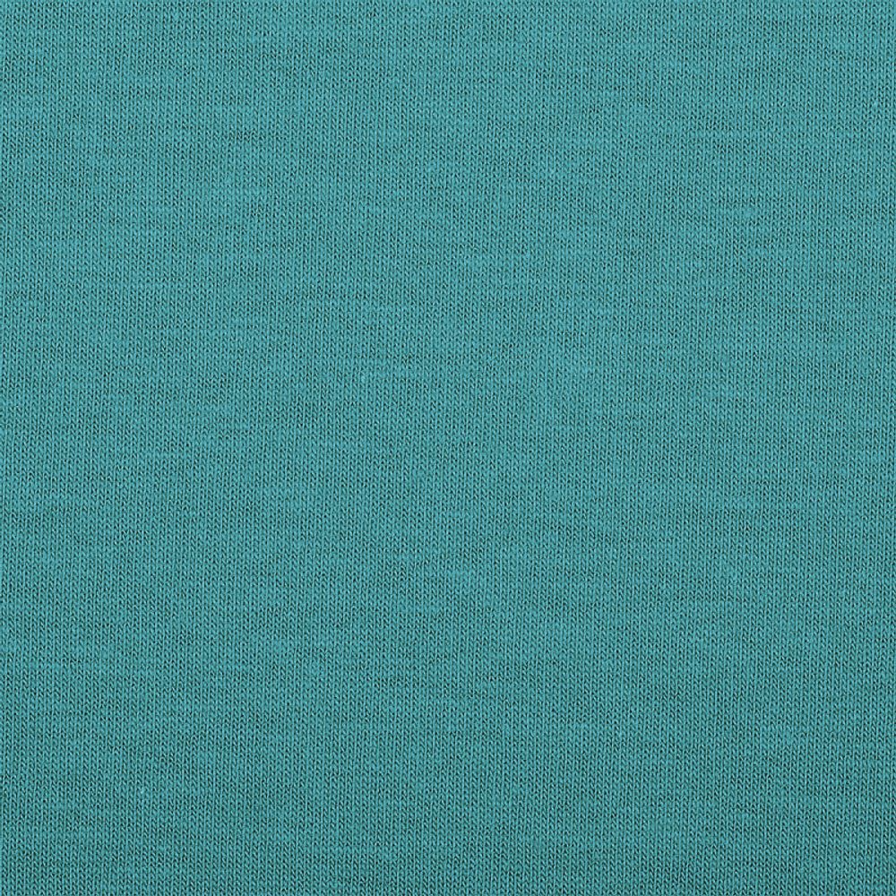 Футер 2-нитка петля гладкокрашеный, 240 г/м², 72% х/б, 20% п/э, 8% эласт, 180 см, цв. минт, 6м /TOS/