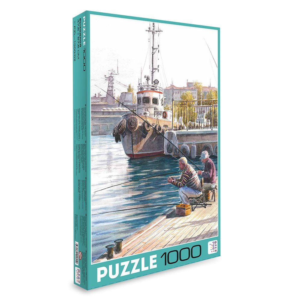 Пазл 1000 элементов, Выходной, PZL-1000/02, Фрея