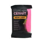 Полимерная глина Cernit Neon запекаемая, неоновая 56 гр, 922 неон-розовый