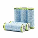 Нитки отделочные Gutermann Top Stitch, 30м, 195 голубой лед, 5 катушек