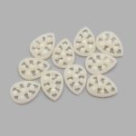 Украшение 10х14 (белый), CON2518, 10 шт