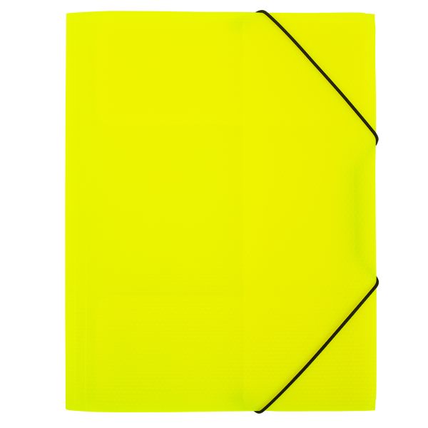 Папка на резинке A4 600 мкм 35 мм, 5 шт, желтый EC210400009, Expert Complete