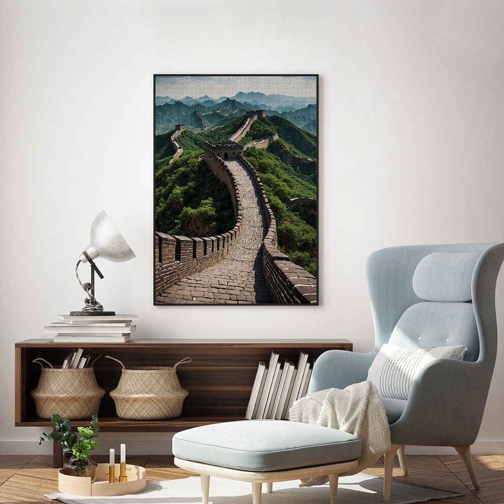 Пазл. Премиальная коллекция 2000 элементов, TOP-PZL-2000/06 Великая Китайская стена, Фрея