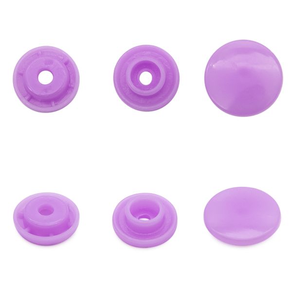 Кнопка рубашечная ⌀12,5/10мм пластик (≈100 шт) New Star (414 лиловый)