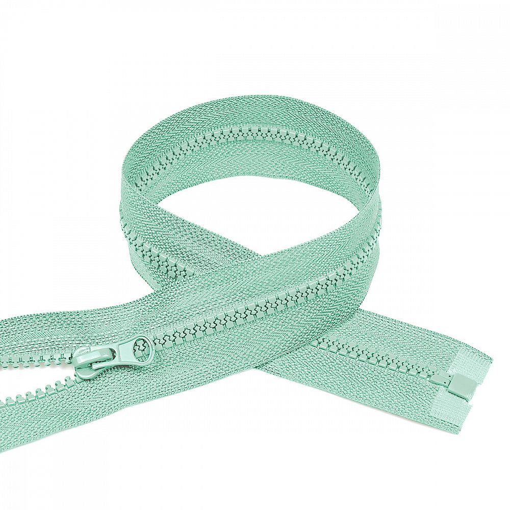 Молния трактор Т5 (5 мм) 1 зам., разъем., 40 см, усил.звено, цв.S004 полынь, 50 шт, Mzipp