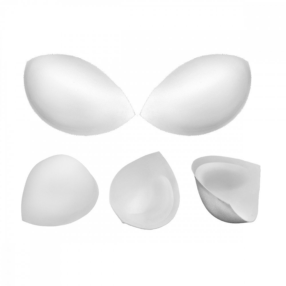Бельевые чашечки для бюстгальтера PUSH-UP б/уст., (С3.3.01), разм.75, 01-белый 10 пар