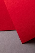 Фетр листовой жесткий 1.2 мм, 33х53 см, 911 красный, Gamma FKS12-33/53