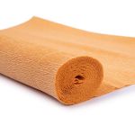 Бумага гофрированная (креповая) 180 г/м², 50 см / 2.5 м, 20/E6 желто-бежевый, Blumentag GOF-180