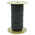 Резинка бельевая (бретелечная) 12.0 мм / 50 метров, черный, МL195.012