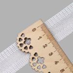 Кромка брючная клеевая тканая 25 мм / 5 метров, белый, 7210-9038