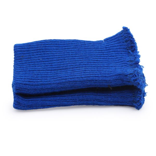 Манжеты трикотажные 6.5х10.0 см, 1 пара, тонкие, 001 василек