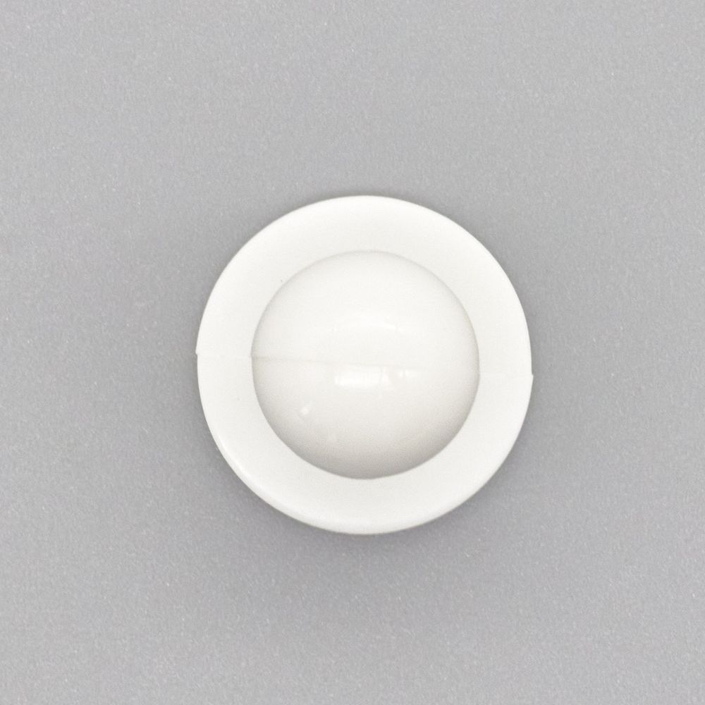 Пукля поварская, цветная, 10 мм (кипенно-белый) П-10, 500 шт