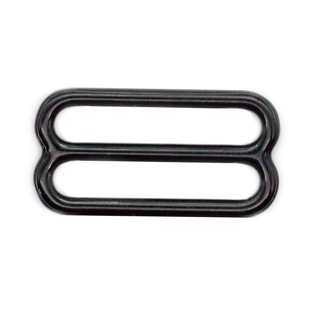 Рамки-регуляторы для бюстгальтера пластик 20.0 мм, черный, 100 шт, 512352-3