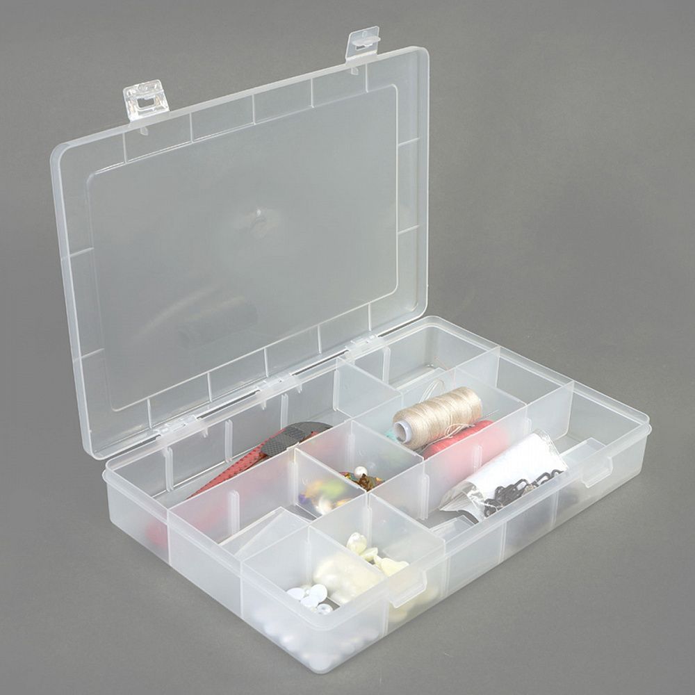 Контейнер для мелочей 27,2х18х4,1 см цв. в ассортименте