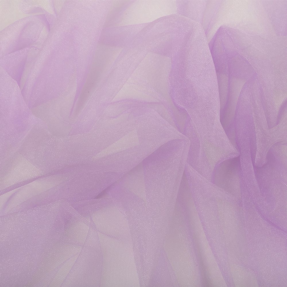 Фатин кристалл 18±2 г/м², 150х150 см, 38 лаванда, Gamma FTN-BRN