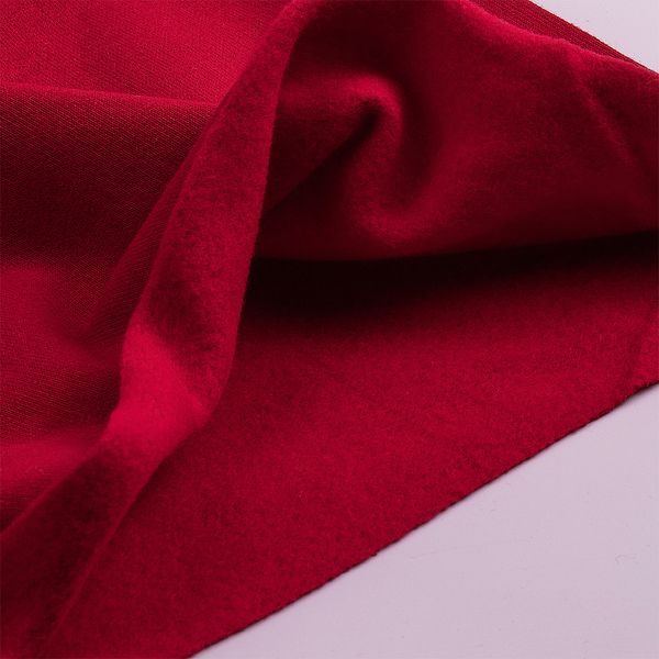 Футер 2-нитка начес 210 г/м², 100-100 см / 6 метров, ФУТ2Х.НАЧ.210.19-1761.6, красный