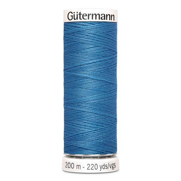 Нитки универсальные Gutermann Sew-all 100 (200 метров) | 965 дымчато серо-голубой