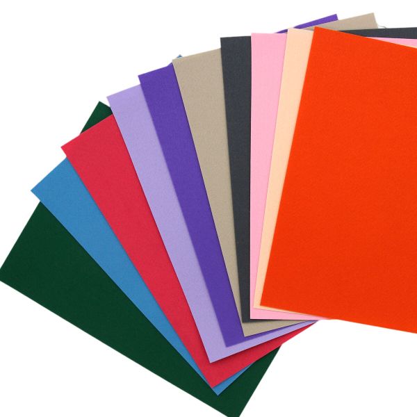 Набор декоративного фетра 1,2мм 22х30см 10 шт (11), FSR1.2