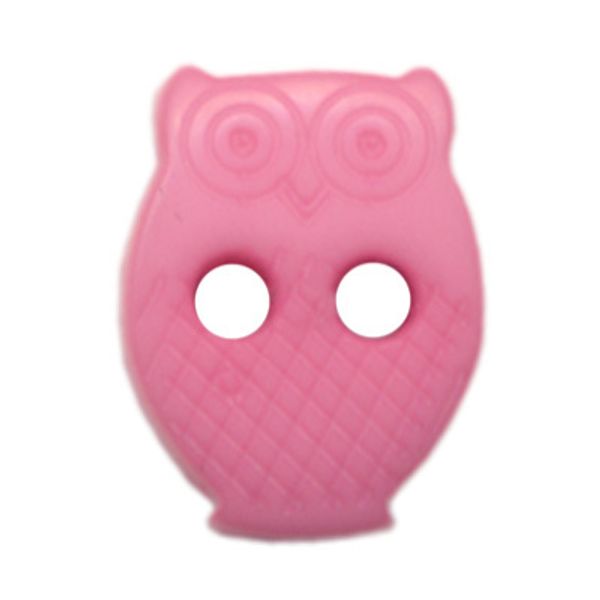 Пуговицы детские 9 мм, 72 шт, №D515 розовый, Gamma AY 9940