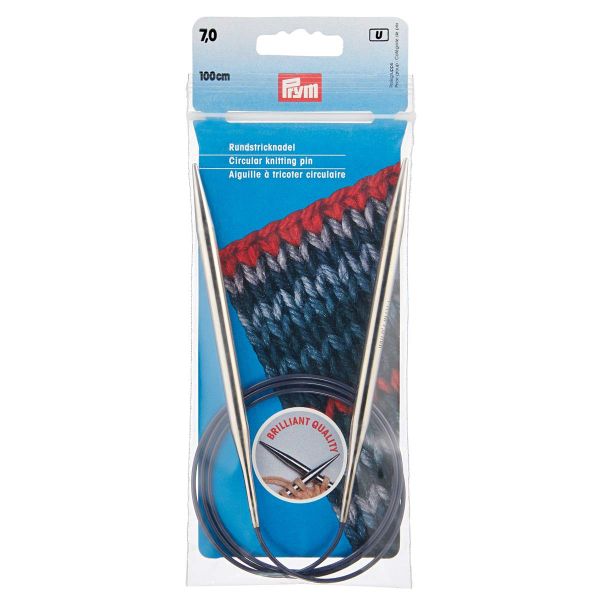 Спицы круговые Prym ⌀7,0 мм, 100 см
