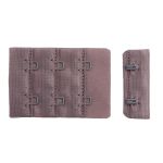 Застежки для бюстгальтера текстильные 2х3, 38 мм, 1645 шиншилла, 2587, 25 шт, Arta