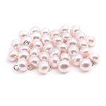 Пуговицы на ножке 8мм (Pink1 (розовый1)), 36 шт