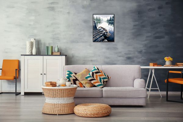 Картина по номерам Фрея, Старый пирс, 40х30 см