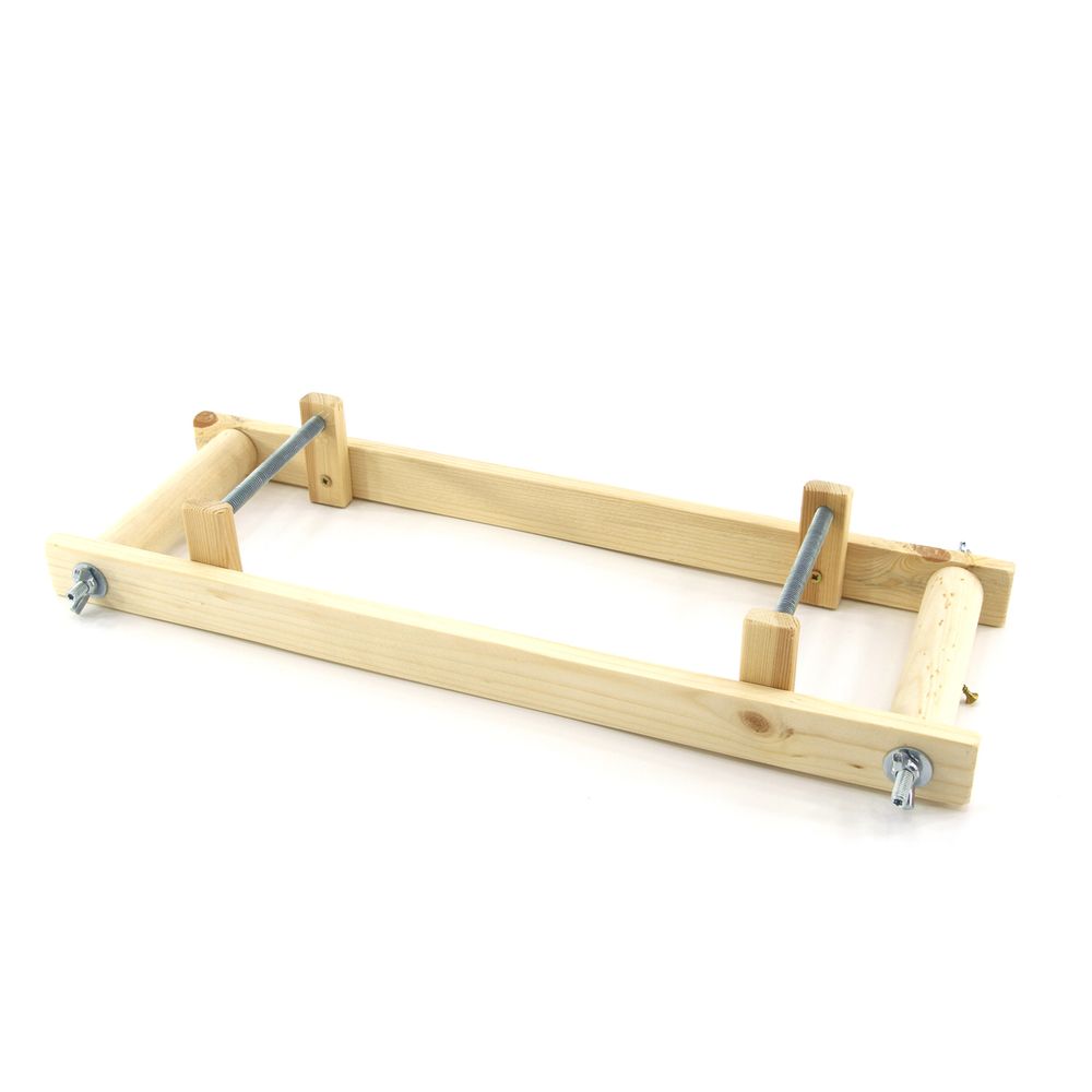 Станок для бисероплетения Woodbox, сосна, береза, 40х15х8 см /TOS/