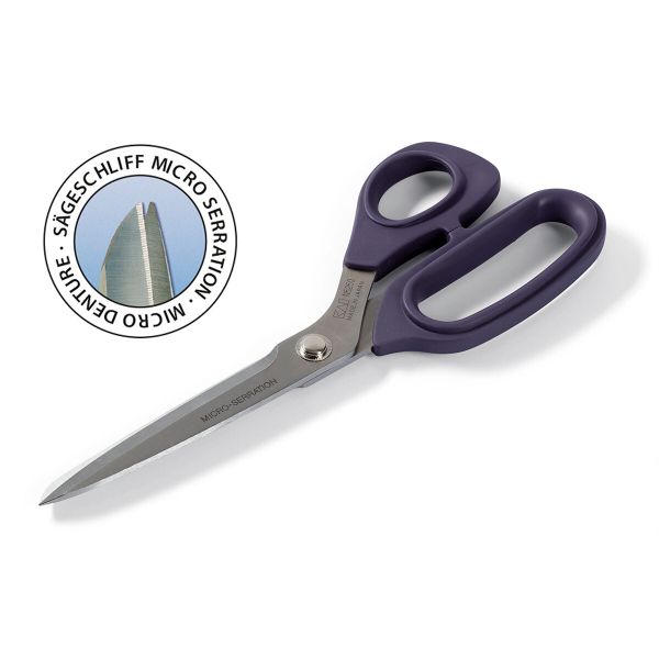 Ножницы портновские бытовые 25 см, с микрозубчиками, 1 шт, Prym Professional 611520