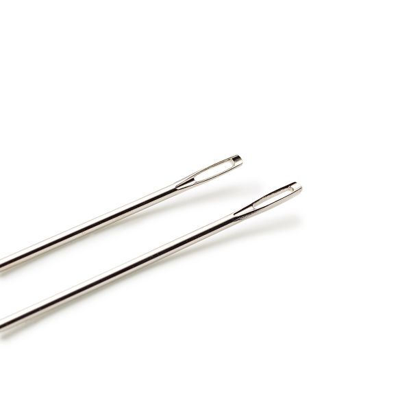 Матрасные иглы, сталь 250x2,35мм, серебряный, 2 шт, Prym