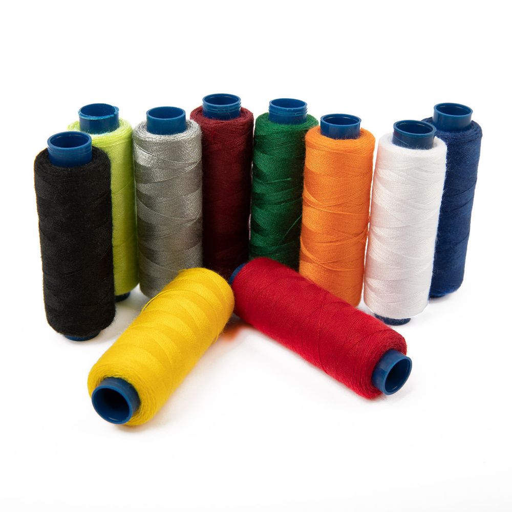 Нитки швейные бытовые Gamma 40/2, 183 м / 10 кат, ассорти 08