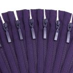 Молния спираль (витая) Arta Т5 (5 мм) 1 зам., н/раз., 18 см, цв. 867 фиолетовый, уп.10 шт