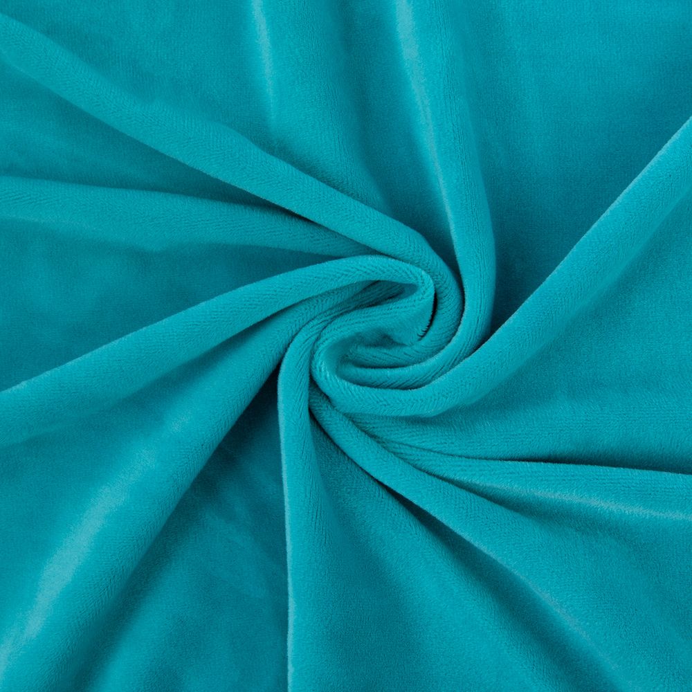 Микровелюр 312±5 г/м², 150х160±2 см, №175 бирюзовый, Gamma MCVN