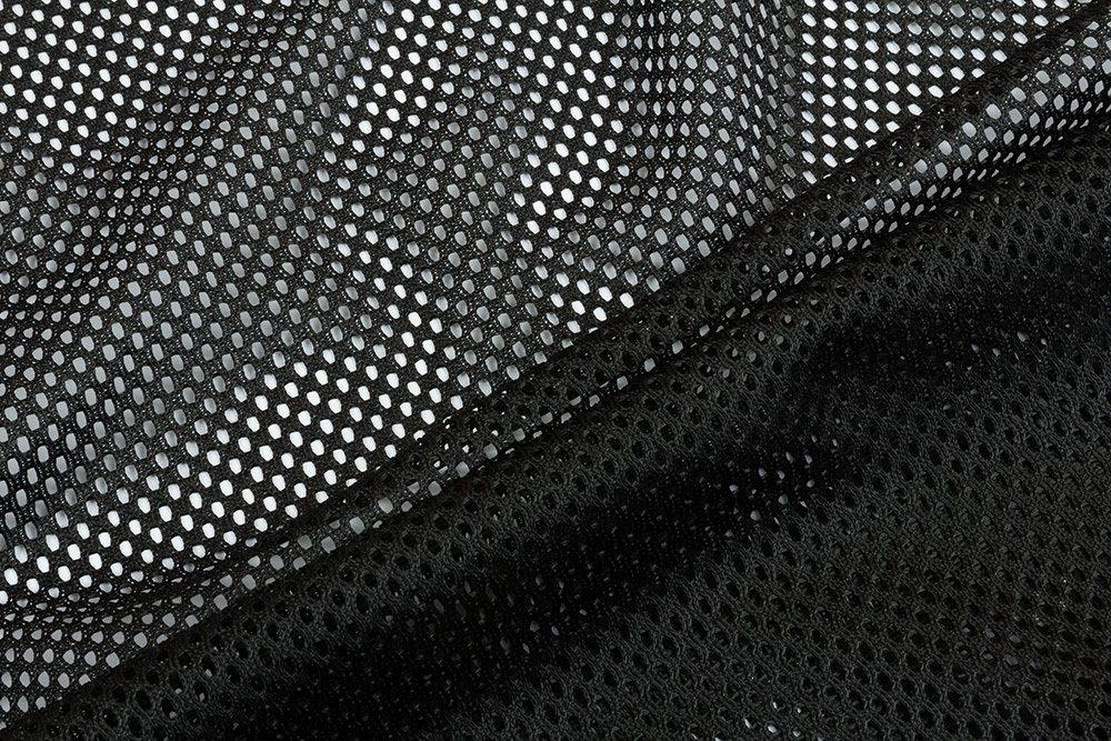 Сетка подкладочная трикотажная 130±5 г/м², 150х150±2 см, черный, Gamma TLG-130N