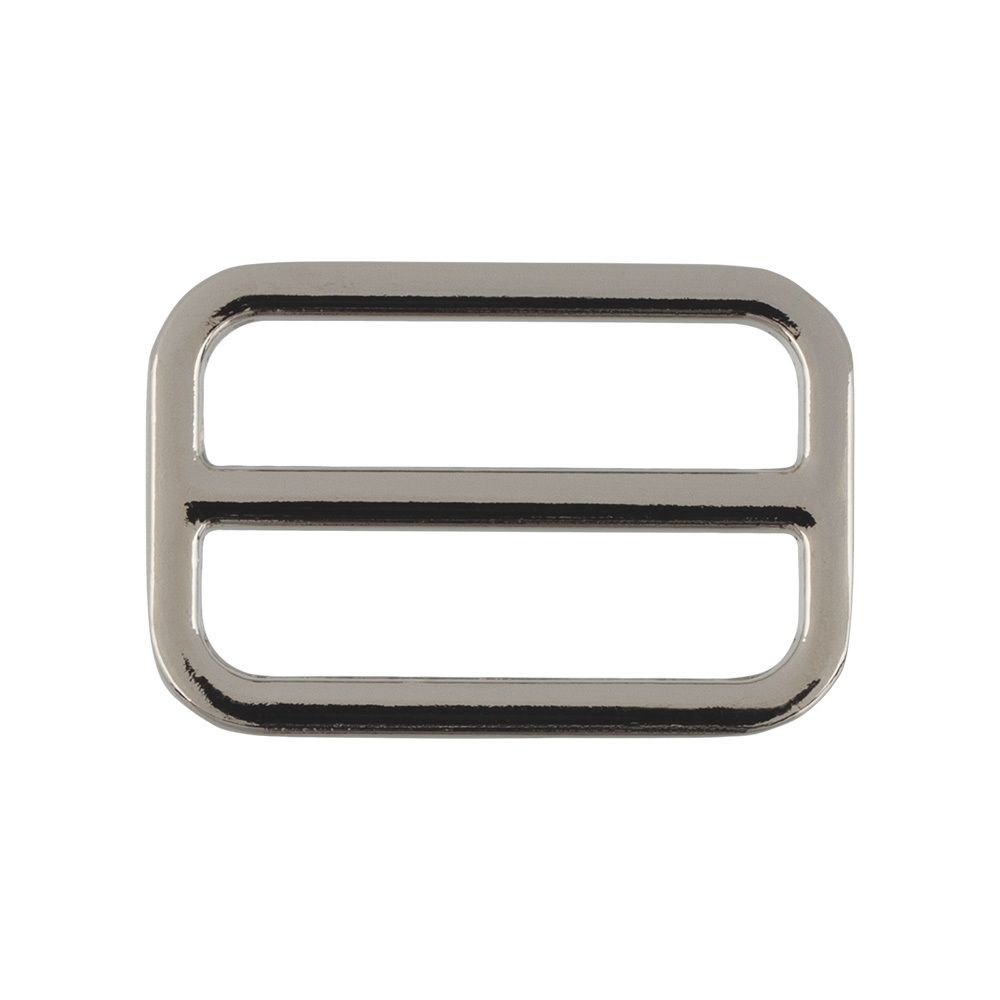 Шлевка металл 35х24 мм, 10 шт (5х2 шт), 04 никель, Gamma GHY-30