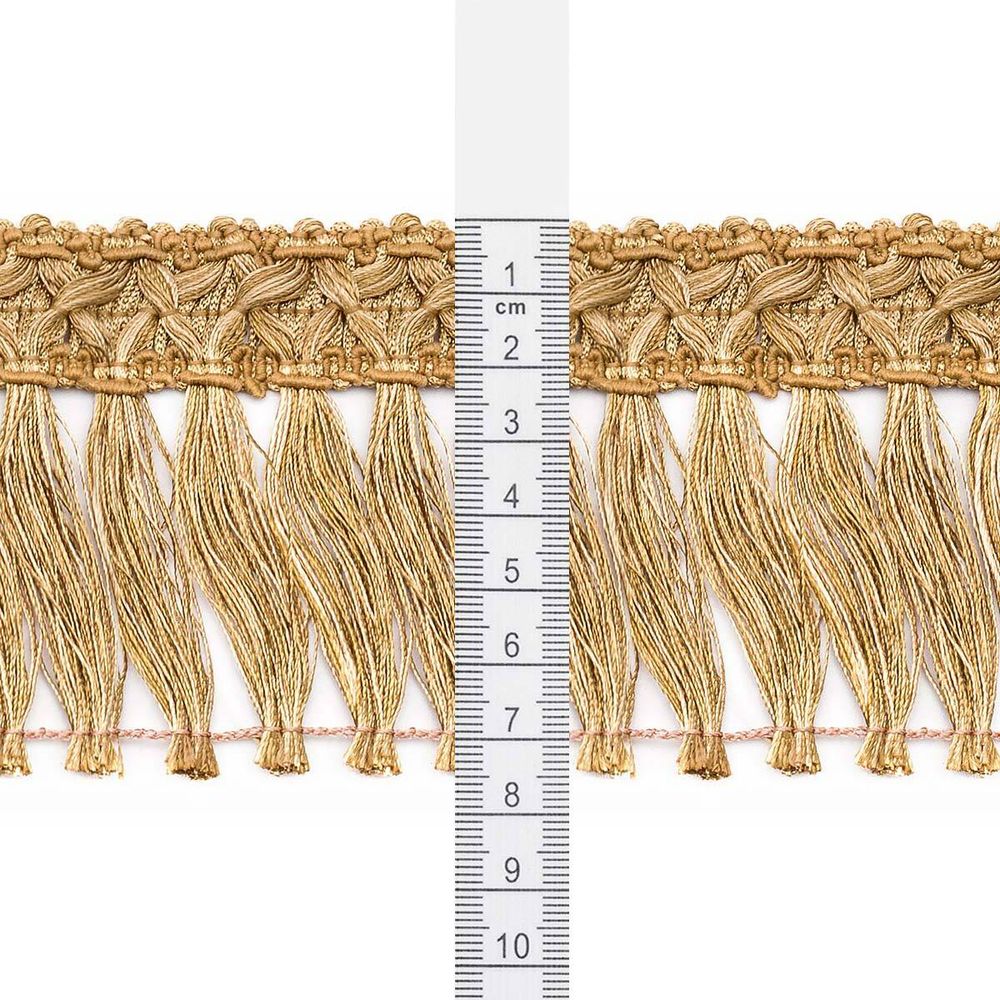 Бахрома отделочная 75.0 мм / 10 метров, с кистями, (253), 2035