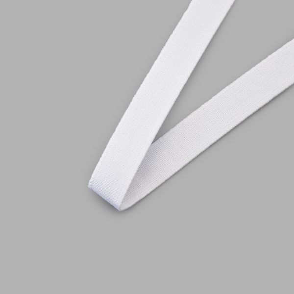 Резинка башмачная 15.0 мм / 25 метров, вязаная, белый