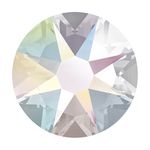 Стразы термоклеевые Xirius 8+8 граней SS10 (2,7-2,9 мм) арт.HF10-2 цв.Crystal AB, уп.1440 шт