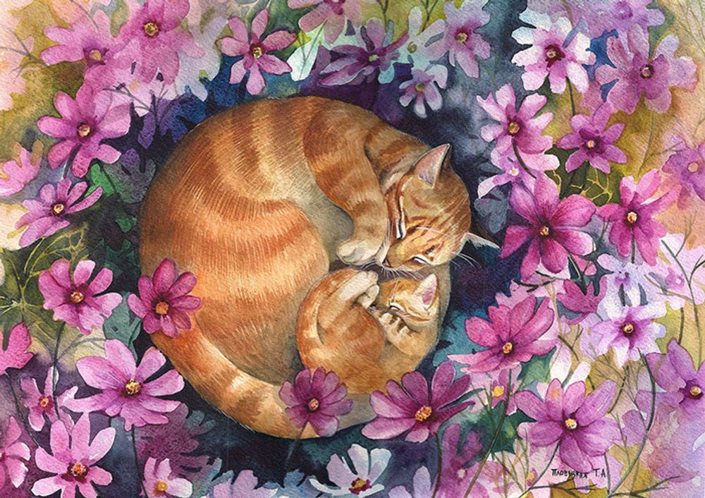 Пазл 1000 элементов, Там, где спит солнышко, PZL-1000/08, Фрея