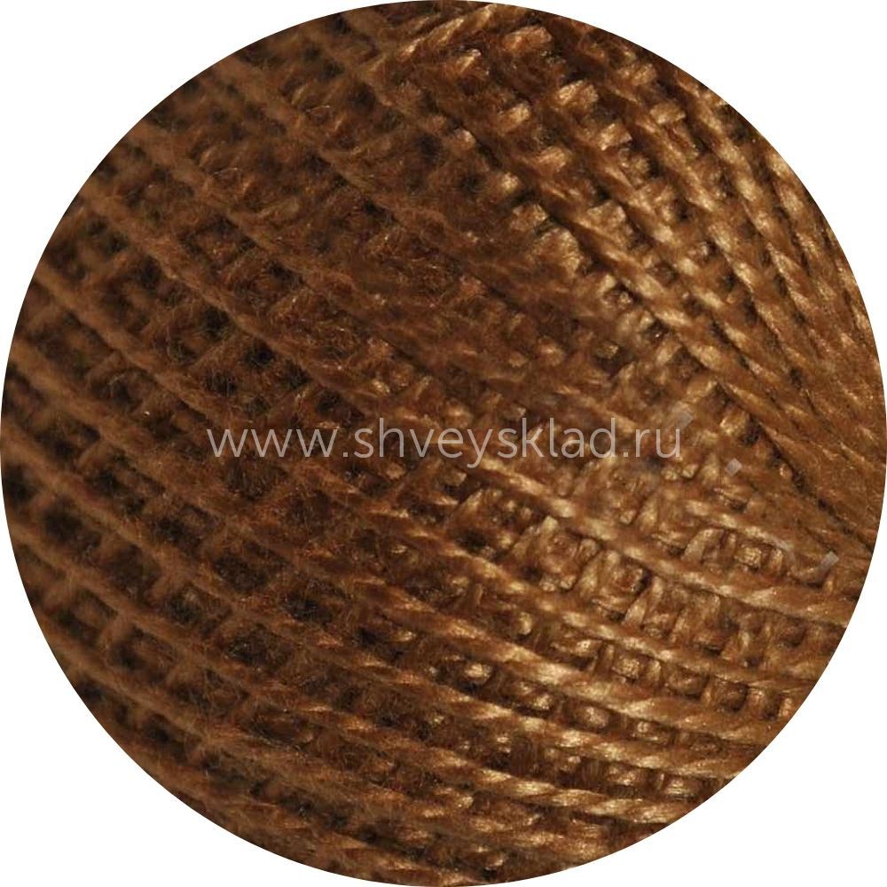 Пряжа ПНК им.Кирова Ирис / уп.20 мот. по 25 г, 150м, 6106 бежевый