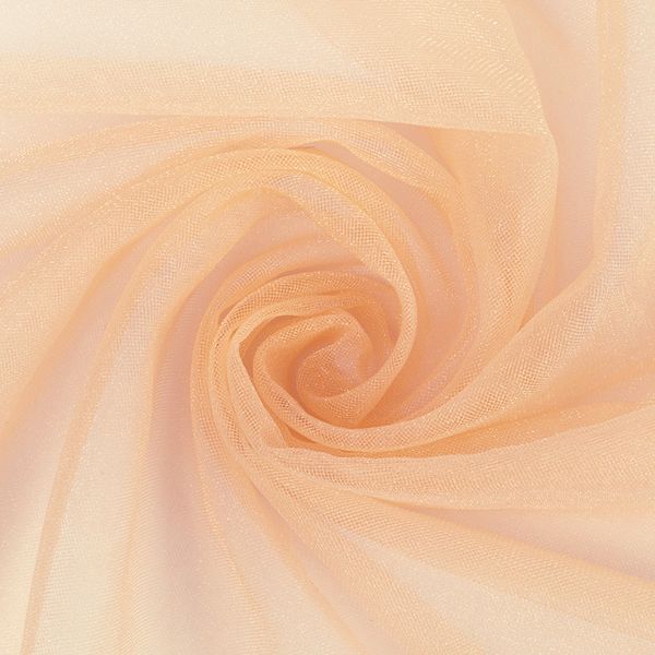 Фатин кристалл 18 г/м², 150 см / 25 метров, 44 золотистый беж, Gamma FTN-BR