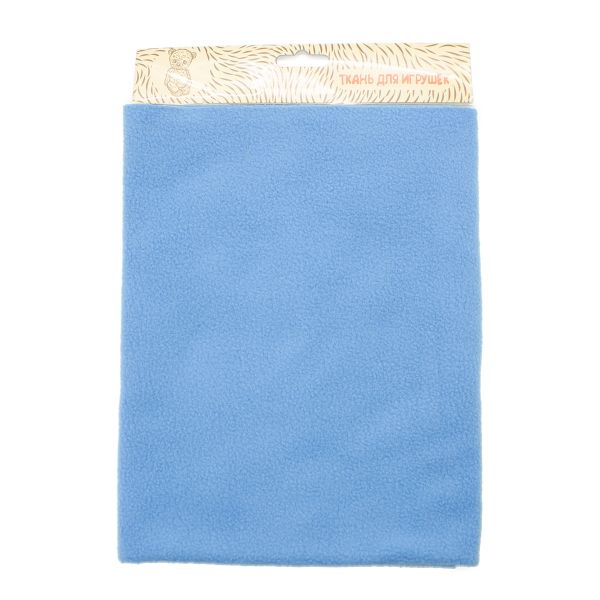 Трикотаж для кукол флис 180 (47х50 см-+3см) (24191 синий)