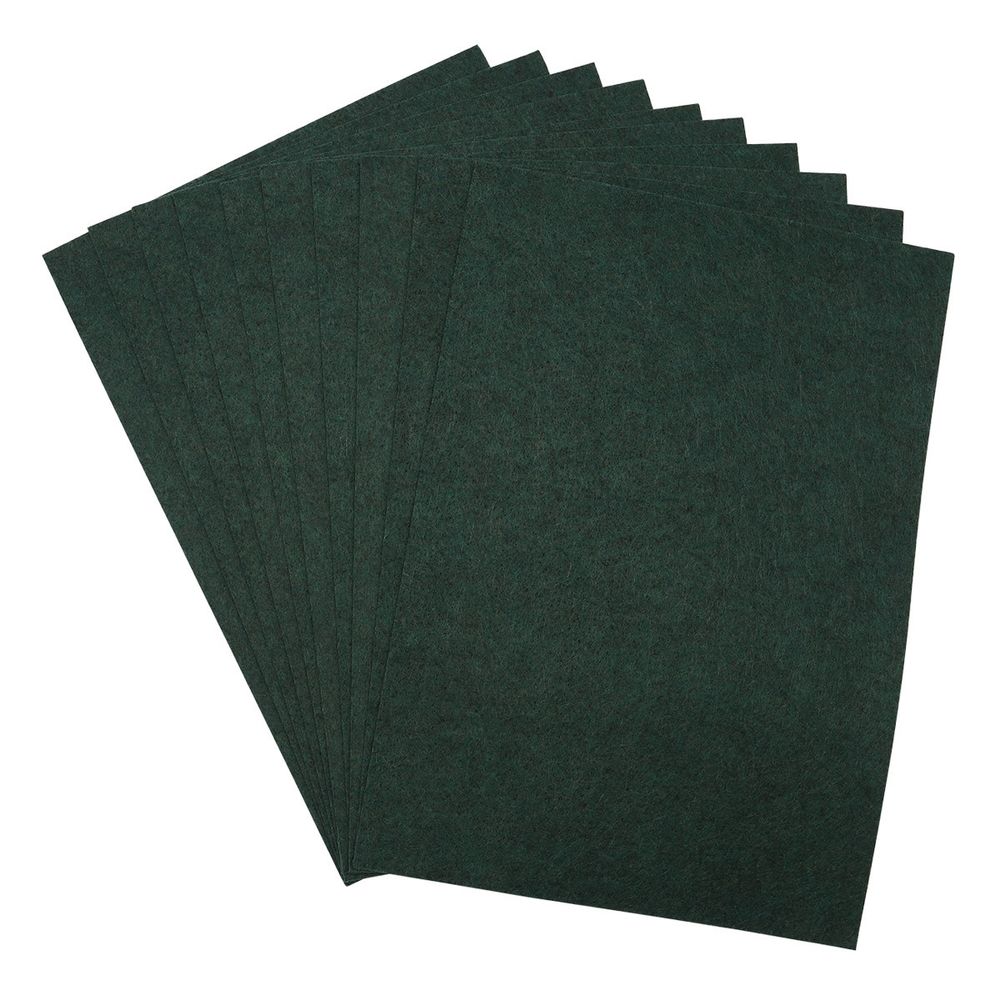 Фетр листовой мягкий 1.0 мм, 170гр, 20х30см, 10 шт/упак Astra&Craft (AF848/YF693 т.бирюзовый)